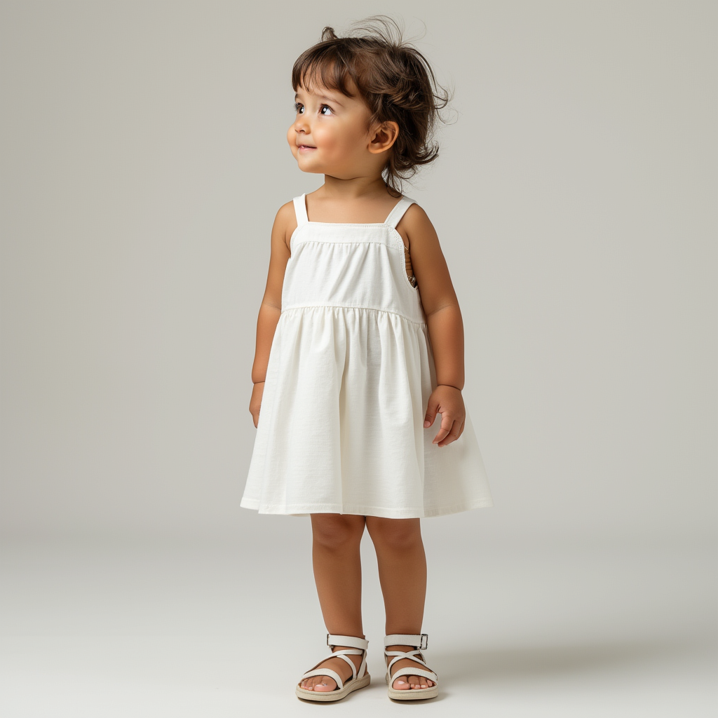 Baby Dress - Neem