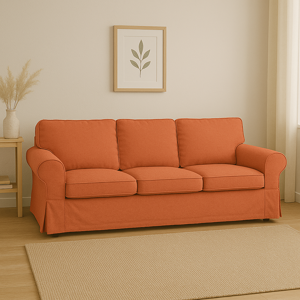 Sofa Cover - Red Sandalwood