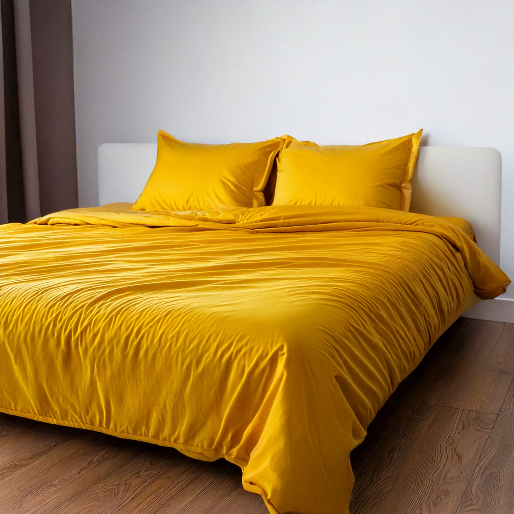 Bed Cover Set - Turmeric